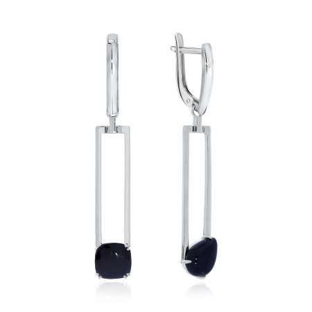 Купить оптом серьги из серебра с агатами 2340391518-20 от Krasnoe