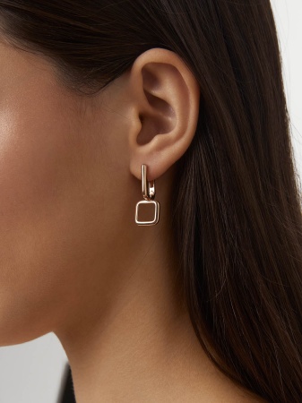 Купить оптом серьги из серебра без вставок 2320405302 от Krasnoe