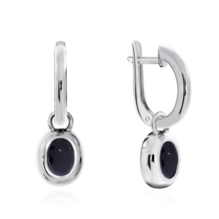 Купить оптом серьги из серебра с агатами 2340390365-20 от Krasnoe