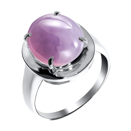 Купить оптом кольцо из серебра с натуральным корундом 1340220029-90 от Krasnoe