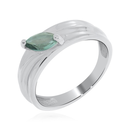 Купить оптом кольцо из серебра с параибаом 1340881673-1-78 от Krasnoe