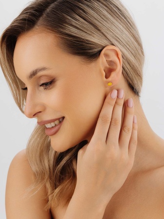 Купить оптом пусеты из серебра с агатами 2340392320-50 от Krasnoe