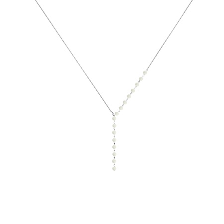 Купить оптом колье из серебра с опалами 8340346211 от Krasnoe