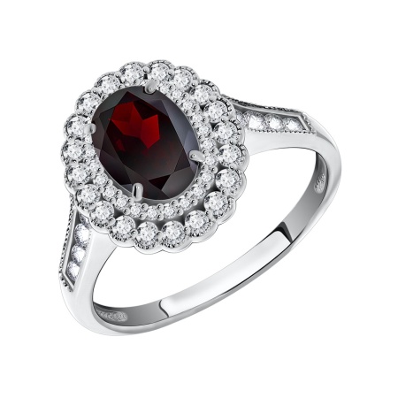 Купить оптом кольцо из серебра с фианитами 1340200184л-31 от Krasnoe