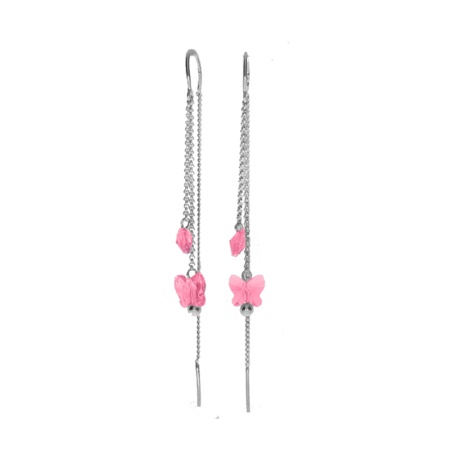 Купить оптом серьги из серебра с кварцем 2340182042 от Krasnoe