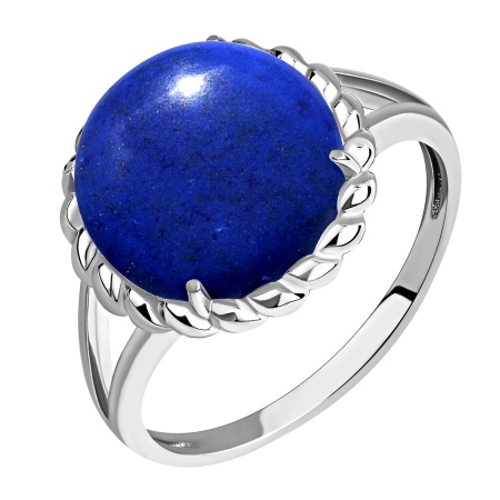 Купить оптом кольцо из серебра с лазуритом 1340475089 от Krasnoe