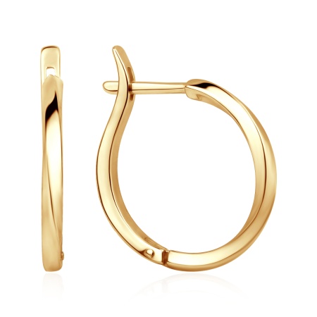 Купить оптом серьги из серебра без вставок 2320401885 от Krasnoe