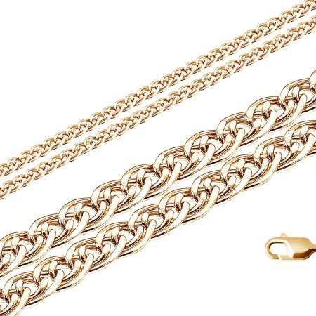 Купить оптом цепь из серебра без вставок 365404002045 от Krasnoe