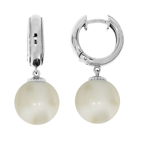 Купить оптом серьги из серебра с жемчугами 2340241415 от Krasnoe