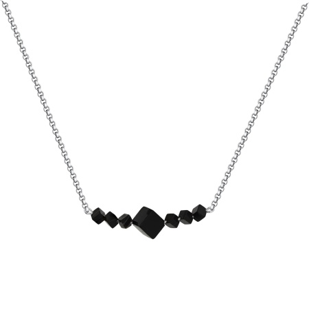 Купить оптом колье из серебра с агатами 8340393027-50 от Krasnoe