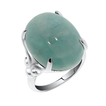 Купить оптом кольцо из серебра с амазонитом 1340370112 от Krasnoe