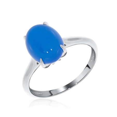 Купить оптом кольцо из серебра с агатом 1340390901-70 от Krasnoe