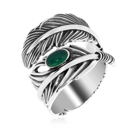 Оптом кольцо из серебра с агатом 1310391600-60 цена от Krasnoe Купить оптом кольцо из серебра с агатом 1310391600-60 от Krasnoe