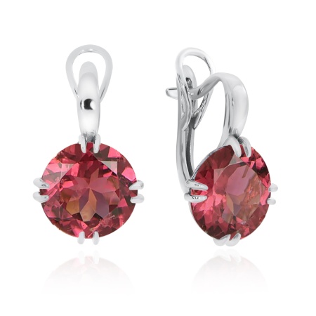 Купить оптом серьги из серебра с фианитами 2340201496-33 от Krasnoe