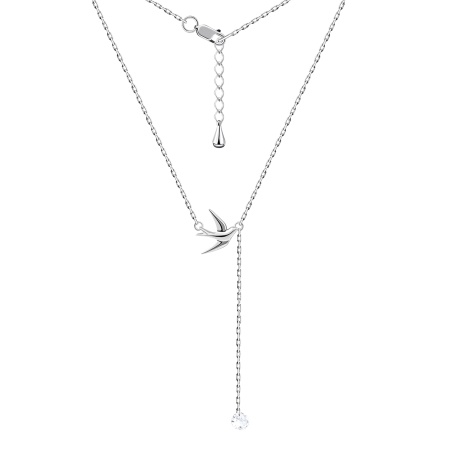 Купить оптом колье из серебра с фианитом 8340204874-16-38 от Krasnoe