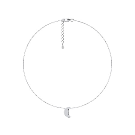 Купить оптом колье из серебра без вставок 8340404826-45-3 от Krasnoe