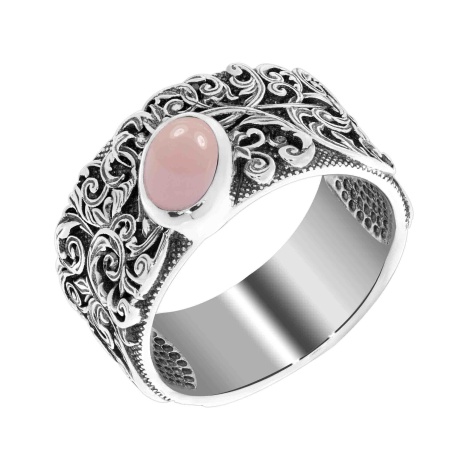 Купить оптом кольцо из серебра с агатом 1310391369-30 от Krasnoe