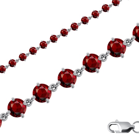 Купить оптом браслет из серебра с фианитами 4340200667-17-31 от Krasnoe