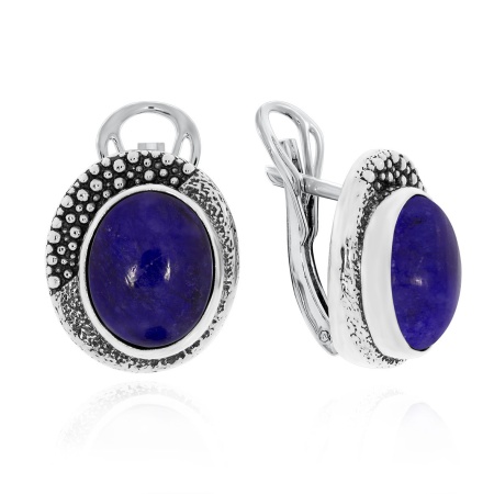 Купить оптом серьги из серебра с агатами 2310392399-80 от Krasnoe