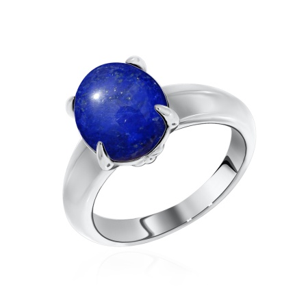 Купить оптом кольцо из серебра с лазуритом 1340470376 от Krasnoe