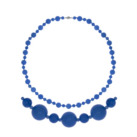 Купить оптом бусы из серебра с говлитами 8340276075-55 от Krasnoe