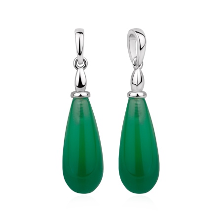 Купить оптом подвеска из серебра с агатом 3340396622-60 от Krasnoe