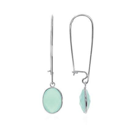 Купить оптом серьги из серебра с агатами 2340392920-61 от Krasnoe