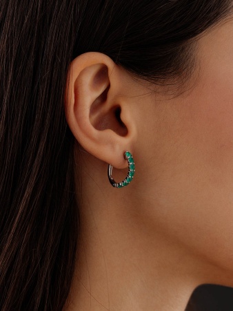 Купить оптом серьги из серебра с агатами 2340391319-60 от Krasnoe