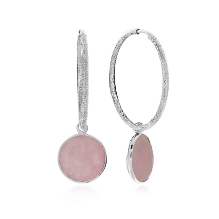 Купить оптом серьги из серебра с халцедонами 2340602931-30 от Krasnoe