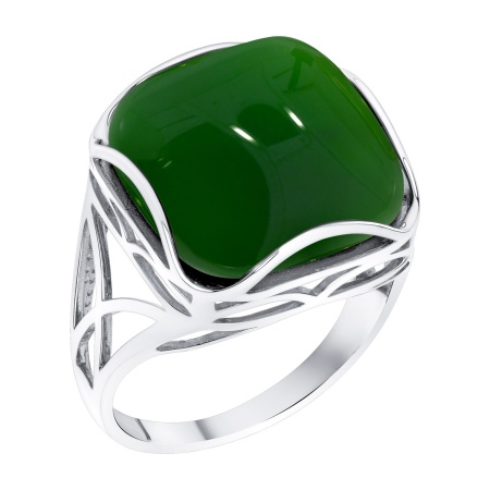 Купить оптом кольцо из серебра с агатом 1340395134-60 от Krasnoe