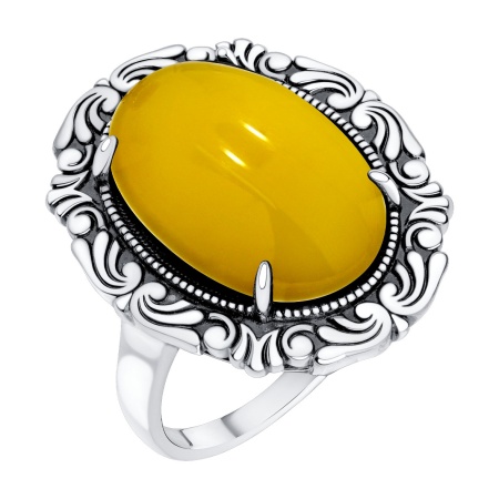 Купить оптом кольцо из серебра с агатом 1310395710-50 от Krasnoe