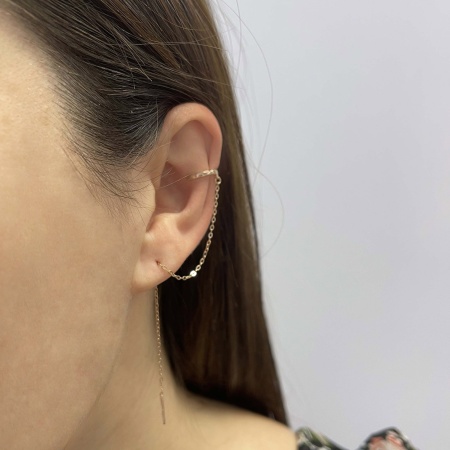 Купить оптом серьги из серебра без вставок 2320404897-3 от Krasnoe