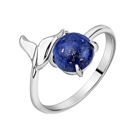 Купить оптом кольцо из серебра с лазуритом 1340475412 от Krasnoe