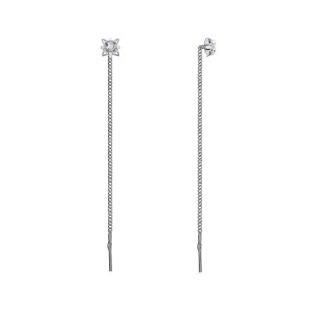 Купить оптом серьги из серебра с фианитами 2340202092-1 от Krasnoe