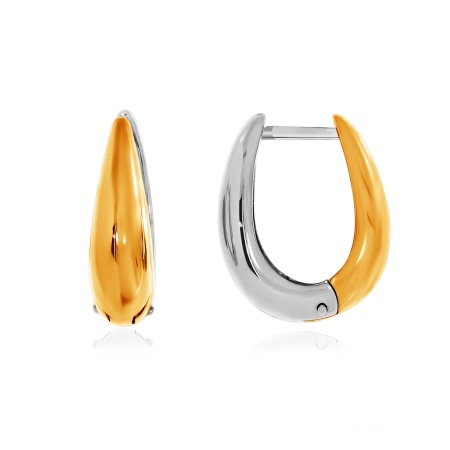 Купить оптом серьги из серебра без вставок 2329401270 от Krasnoe