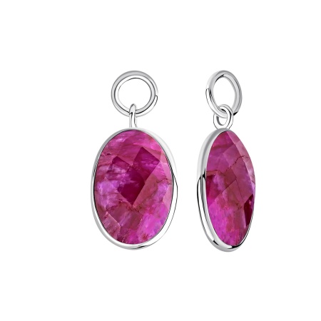 Купить оптом подвеска из серебра с агатами 3340394321-37 от Krasnoe