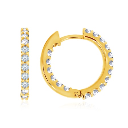 Купить оптом серьги из серебра с фианитами 2318201315 от Krasnoe