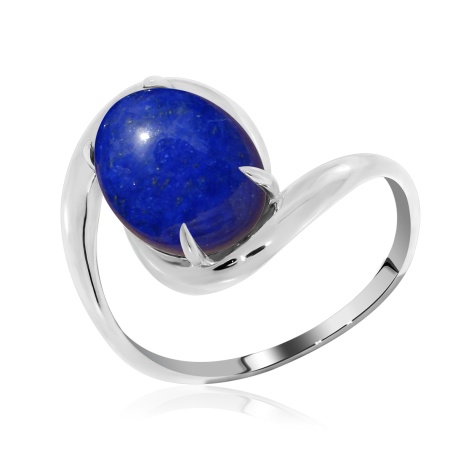 Купить оптом кольцо из серебра с лазуритом 1340471827 от Krasnoe