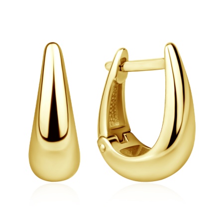 Купить оптом серьги из серебра без вставок 2318405367 от Krasnoe