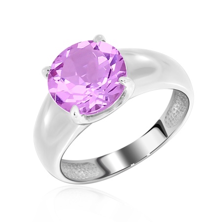 Купить оптом кольцо из серебра с аметистом 1340061116 от Krasnoe