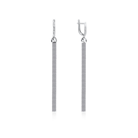 Купить оптом серьги из серебра без вставок 2340405007-2 от Krasnoe