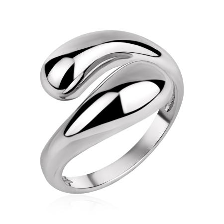 Купить оптом кольцо из серебра без вставок 1340405034 от Krasnoe