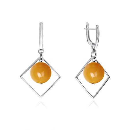 Купить оптом серьги из серебра с агатами 2340391027-1-50 от Krasnoe