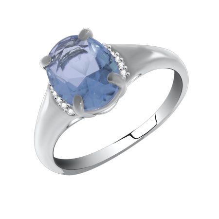 Купить оптом кольцо из серебра с фианитами 1340200027-1-70 от Krasnoe