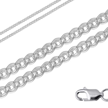 Купить оптом цепь из серебра без вставок 365906002060 от Krasnoe