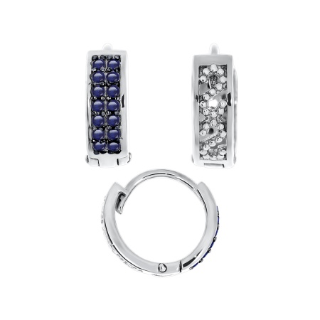 Купить оптом серьги из серебра с ситаллами 2348881272л-82 от Krasnoe