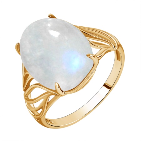 Купить оптом кольцо из серебра с лунным камнем 1320931860 от Krasnoe