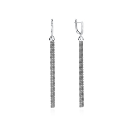 Купить оптом серьги из серебра без вставок 2340405007-9 от Krasnoe