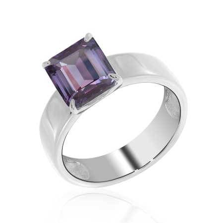 Купить оптом кольцо из серебра с ситаллом 1340881108-90 от Krasnoe