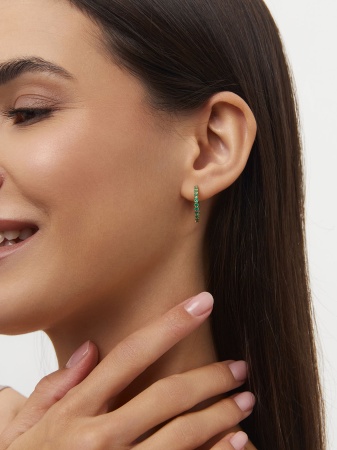 Купить оптом серьги из серебра с агатами 2318391315-60 от Krasnoe